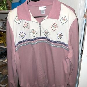 Vintage Alfred Dunner Embroidered Sweater